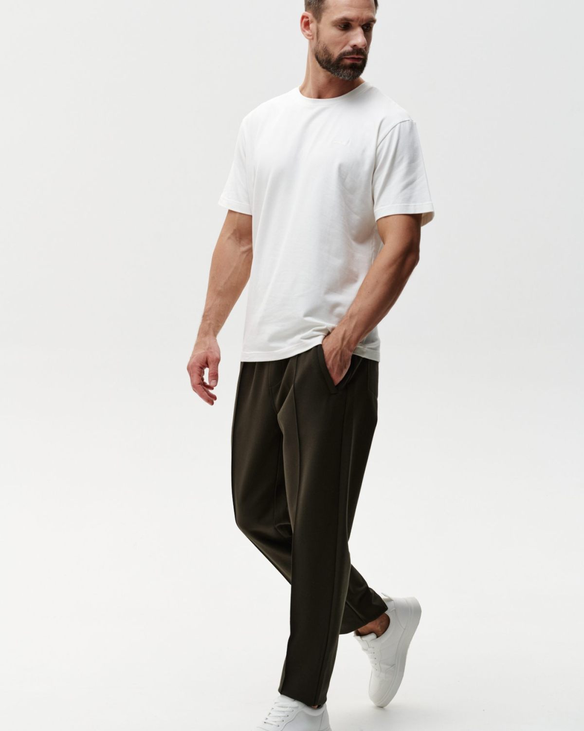 Футболка Regular Classic Nikasport, M5CL42-VAN, цвет ваниль