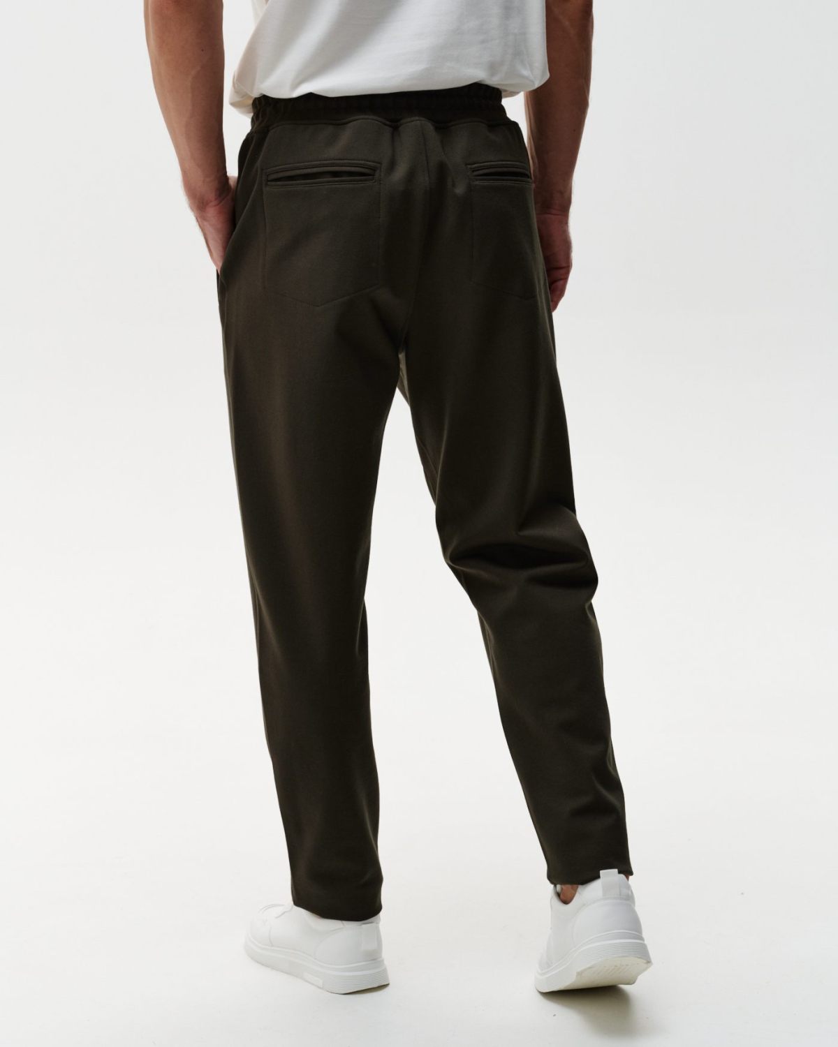 Брюки прямые со стрелками Classic Nikasport, 3M5CL814E1-15DRK/GRN10, цвет тёмно-зеленый