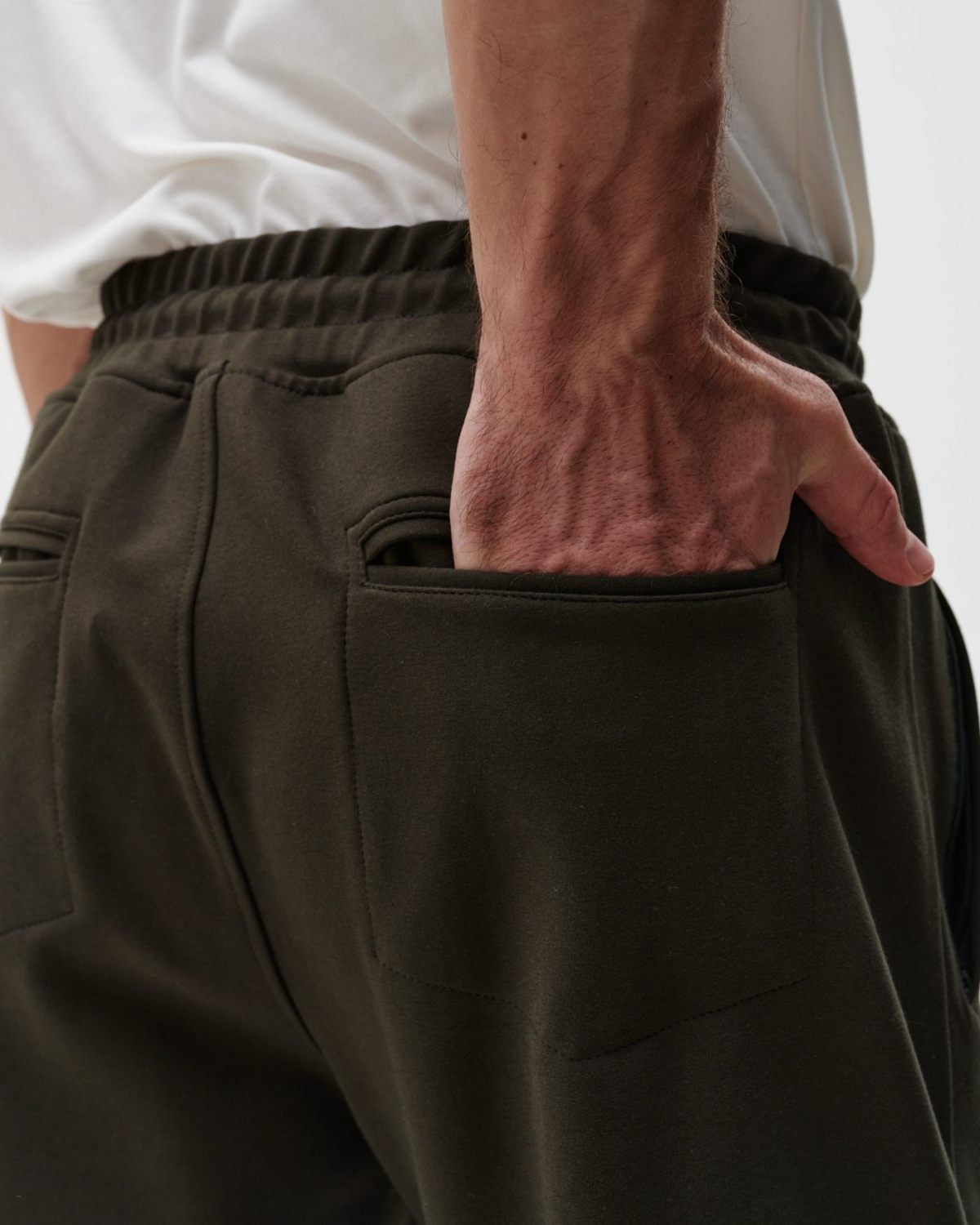 Брюки прямые со стрелками Classic Nikasport, 3M5CL814E1-15DRK/GRN10, цвет тёмно-зеленый