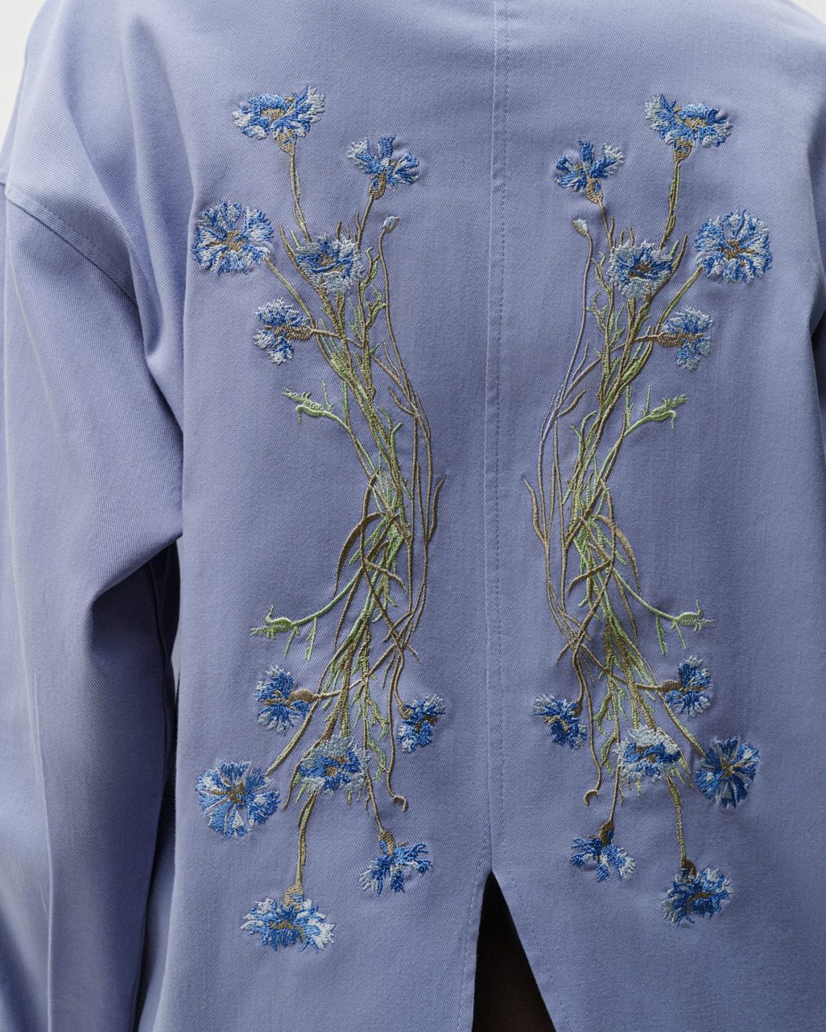 Рубашка джинсовая с длиным рукавом Gardenika Nikasport, W3GN54-LGT/BLU, цвет голубой