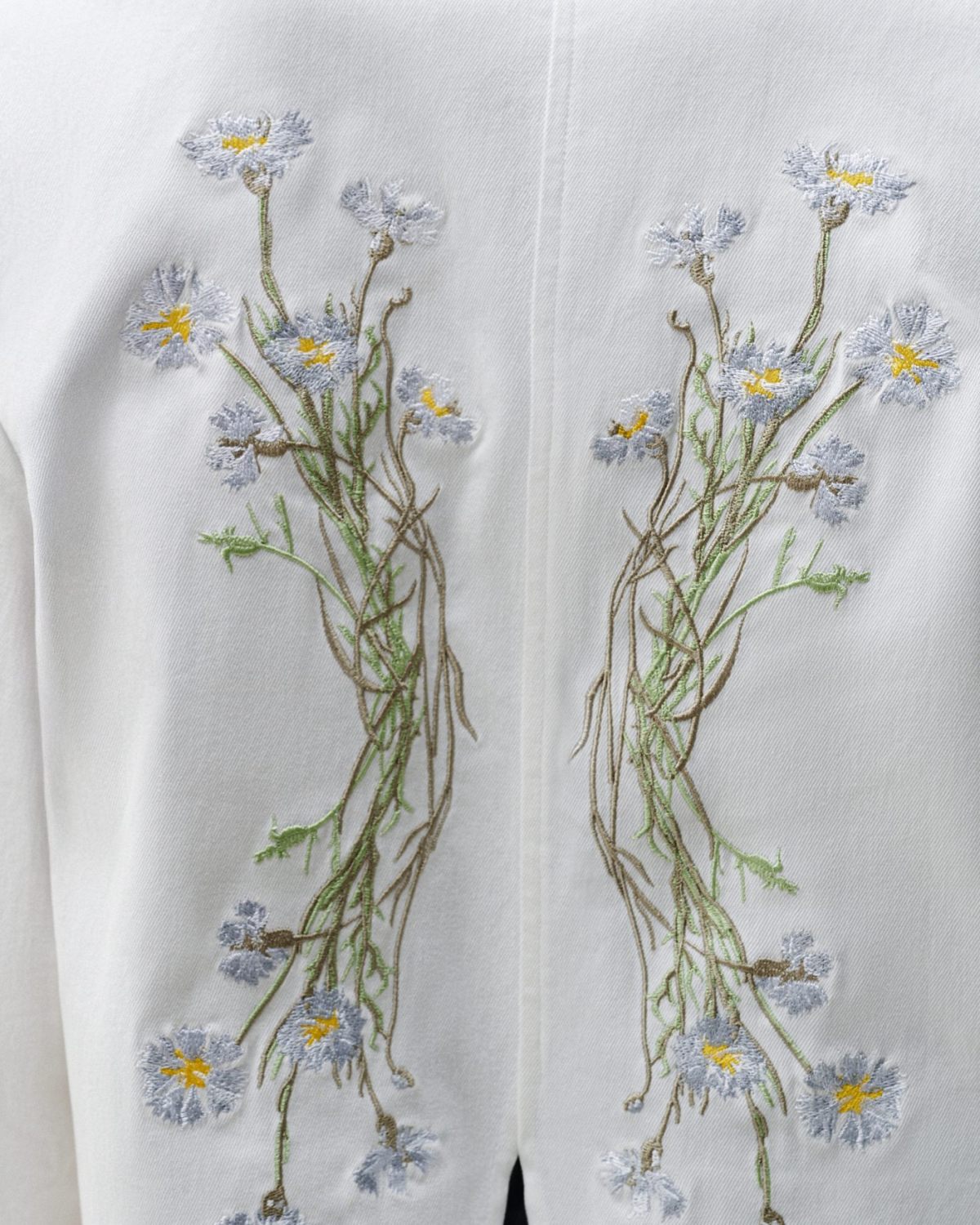 Рубашка джинсовая с длинным рукавом Gardenika Nikasport, W3GN54-WHT, цвет белый