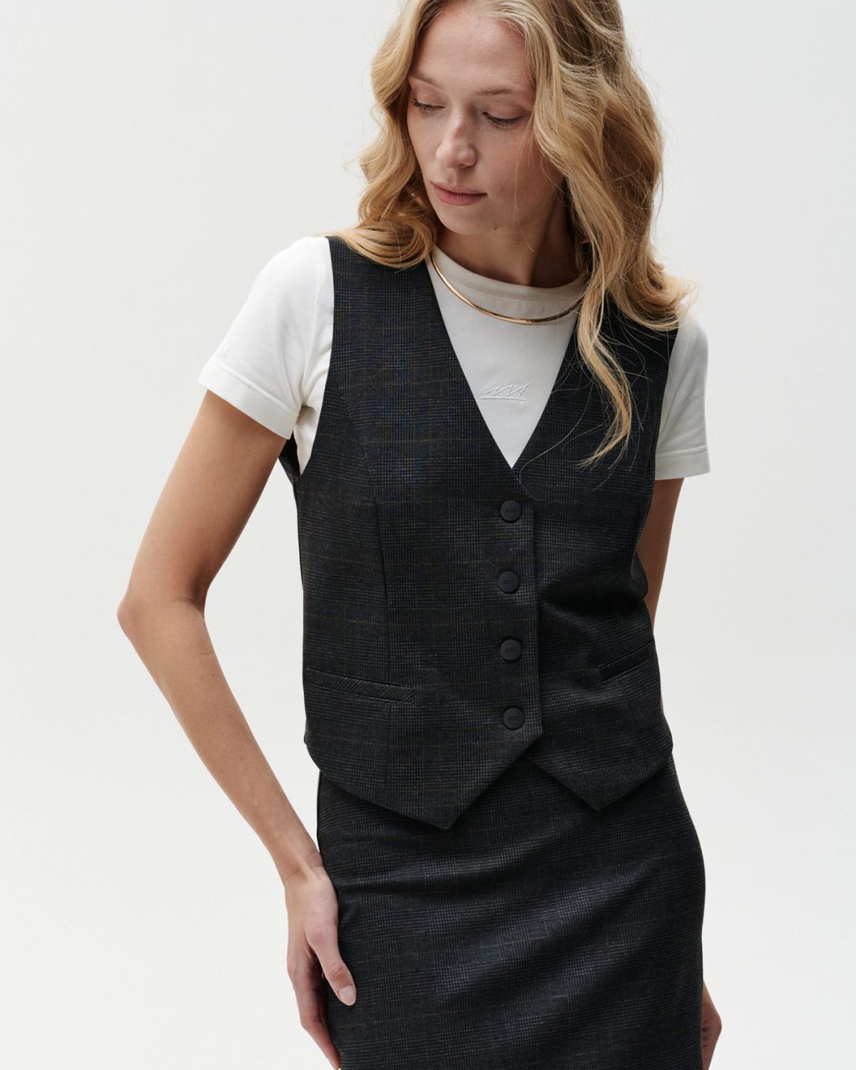 Жилетка Office Core Nikasport, 1W2OC21W-15MLT69, цвет черный