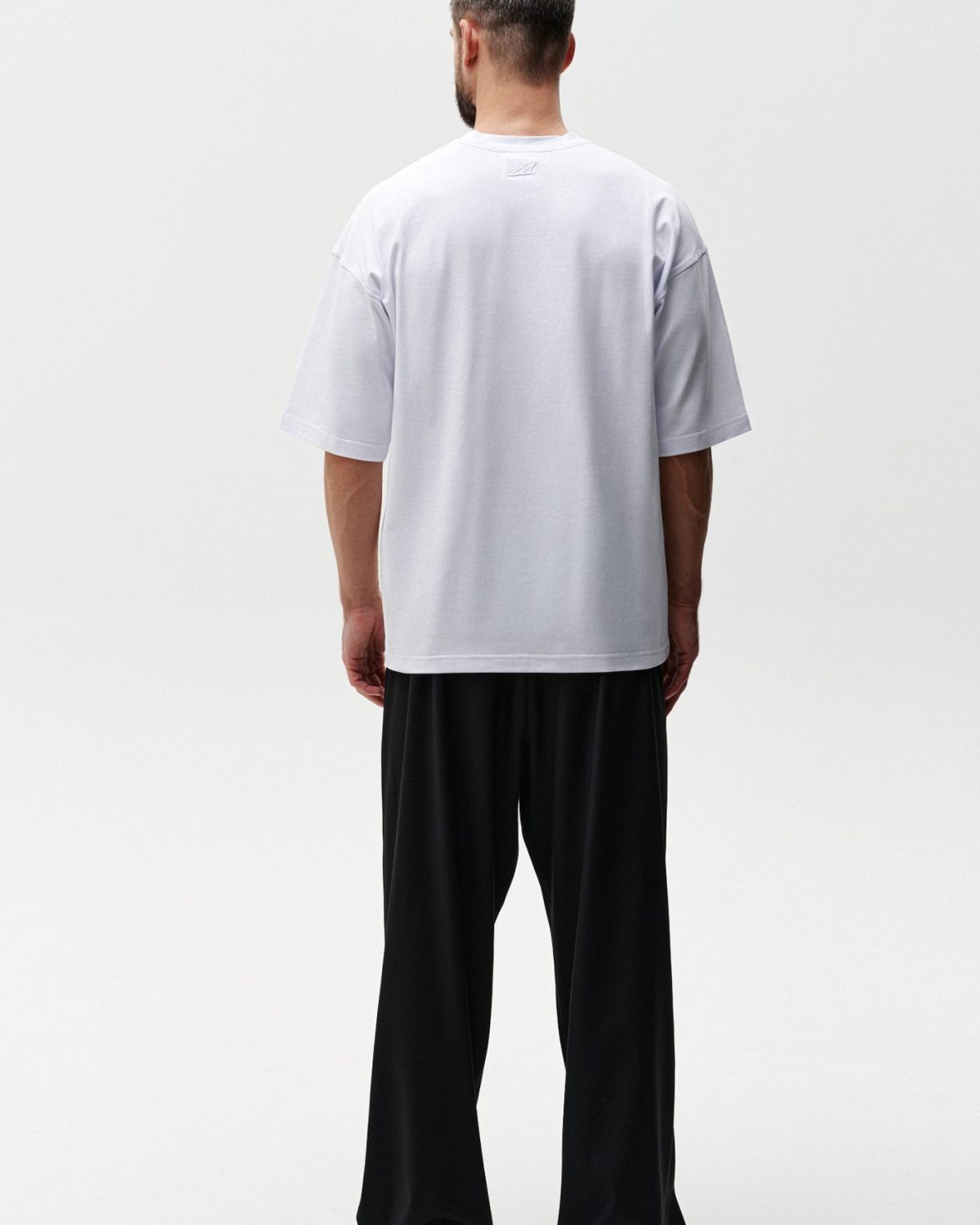 Футболка Oversize Classic + Nikasport, M5CLP410-WHT, цвет белый