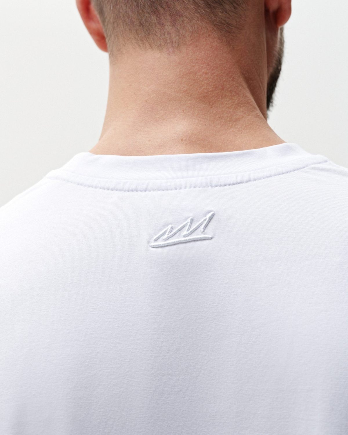 Футболка Oversize Classic + SOBOI, M5CLP410-WHT, цвет белый