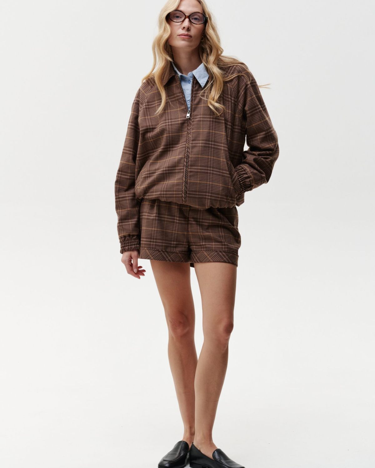 Бомбер на подкладке 