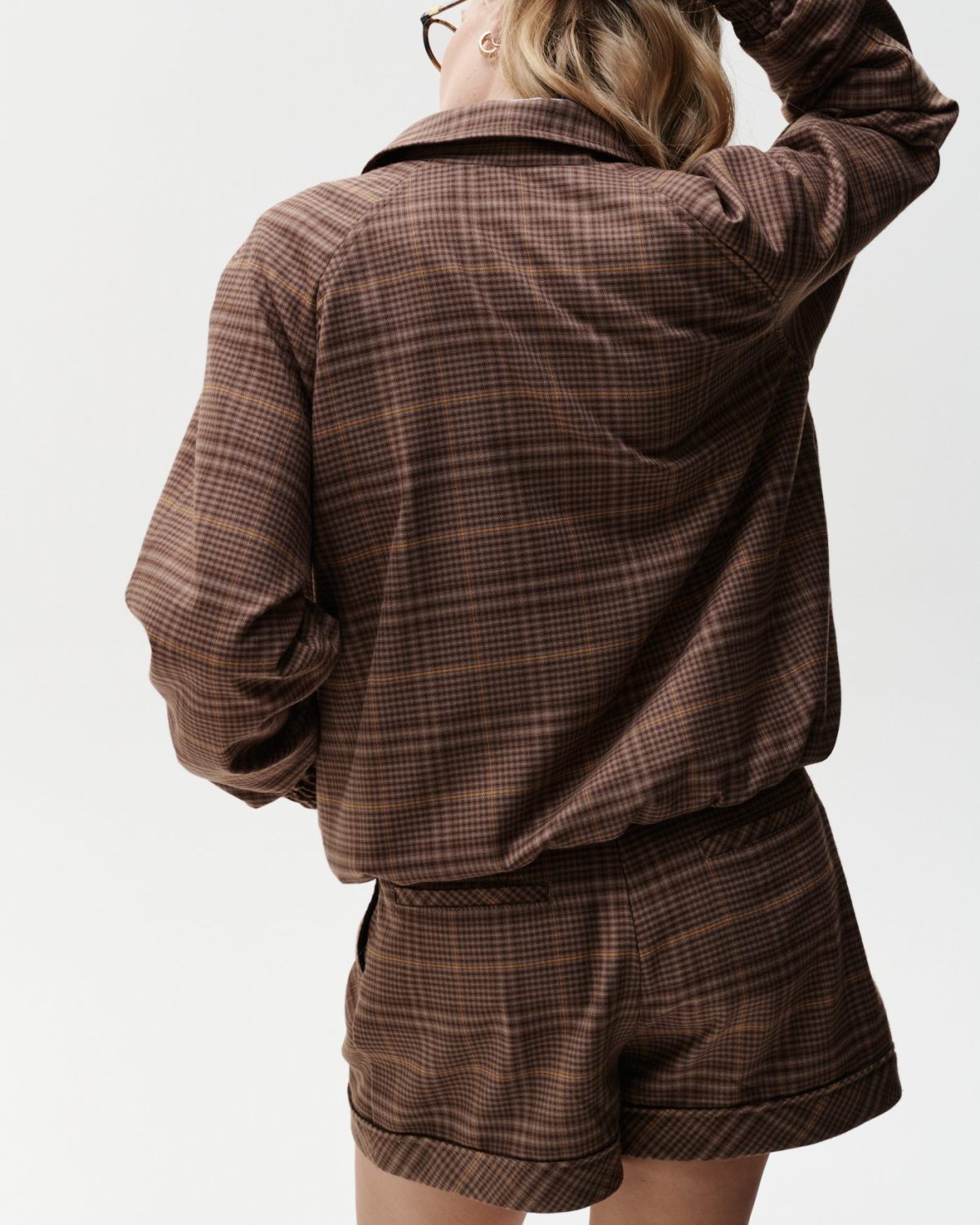 Бомбер на подкладке 