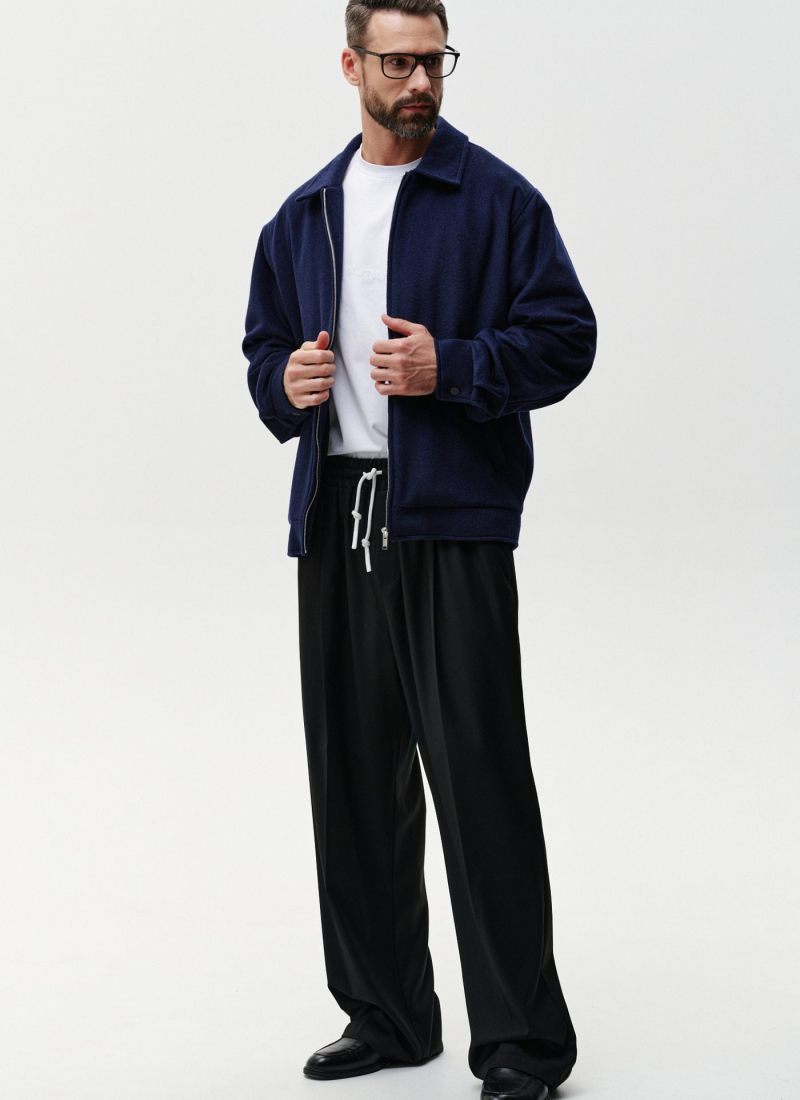 Широкие прямые брюки 