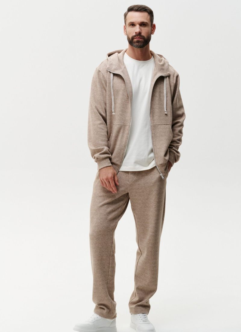 Худи на молнии Softwear Nikasport, 2M4SW34E1-25BGE/MLG12, цвет бежевый