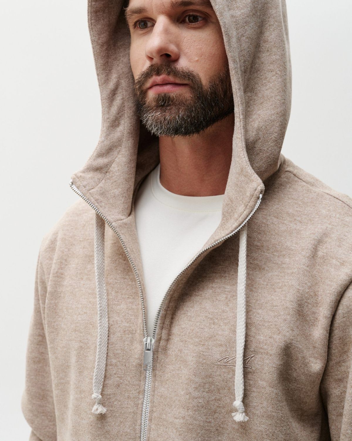 Худи на молнии Softwear SOBOI, 2M4SW34E1-25BGE/MLG12, цвет бежевый