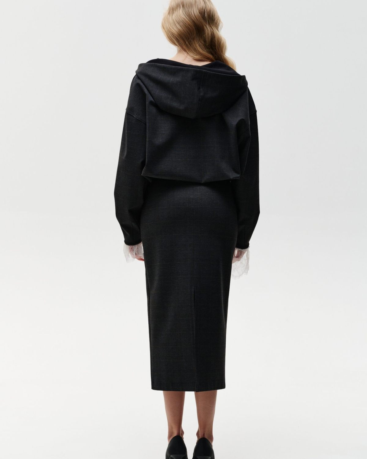 Худи на молнии Office Core SOBOI, 2W3OC34E1-15MLT69, цвет черный