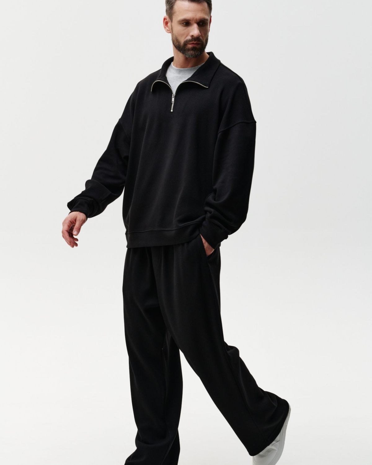 Брюки широкие Softwear Nikasport, 2M4SW84W-25BLK86, цвет черный