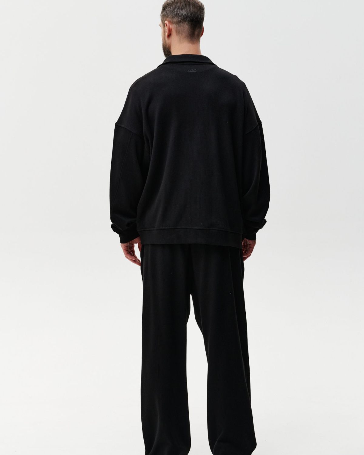 Джемпер с воротником на молнии Softwear Nikasport, 2M4SW32E1-25BLK21, цвет черный