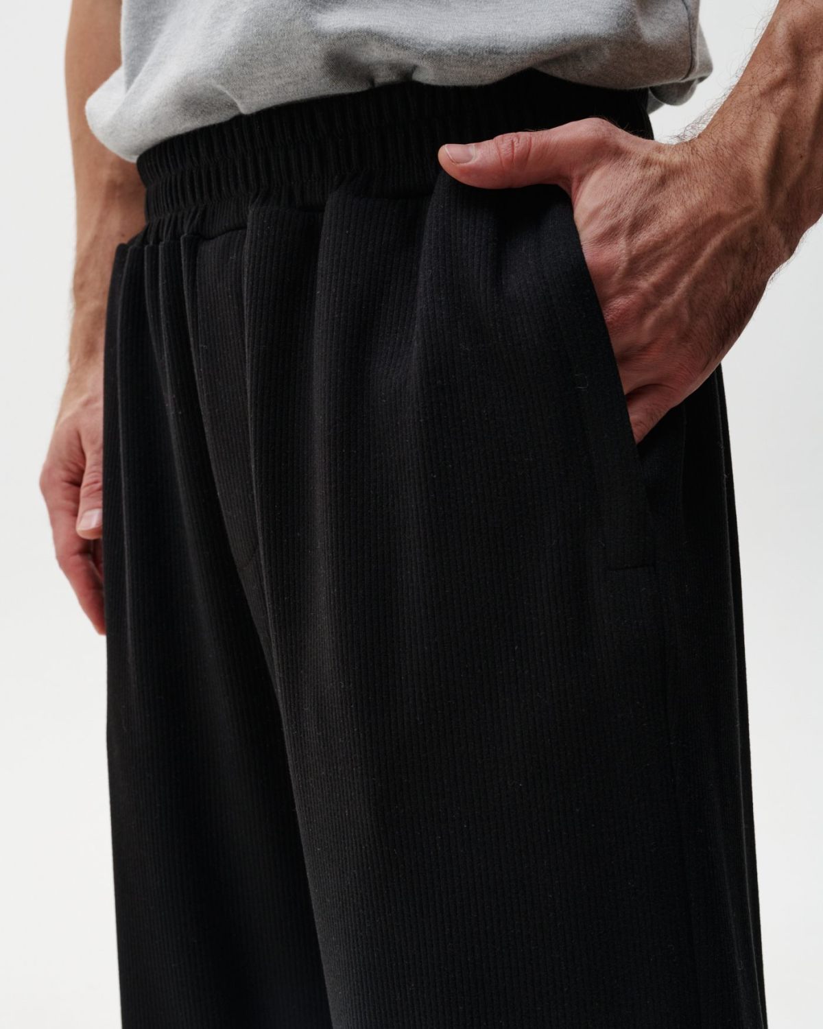 Брюки широкие Softwear SOBOI, 2M4SW84W-25BLK86, цвет черный