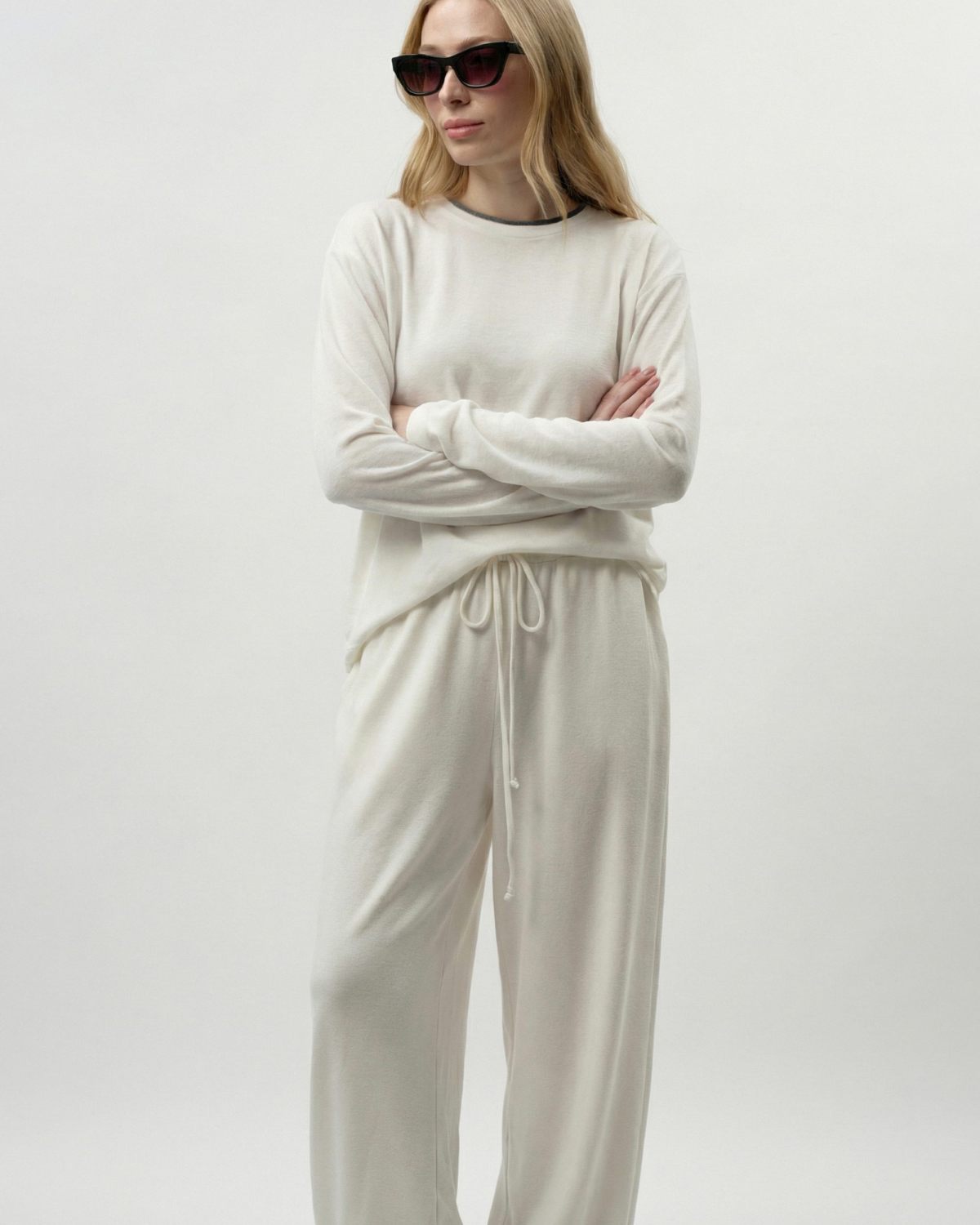 Лонгслив "Лиза" с кашемиром Softwear SOBOI, SBW4SW33E1-37ECR98, цвет экрю