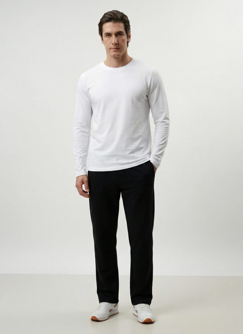 Брюки широкие Classic SOBOI, M5CL84-BLK, цвет черный