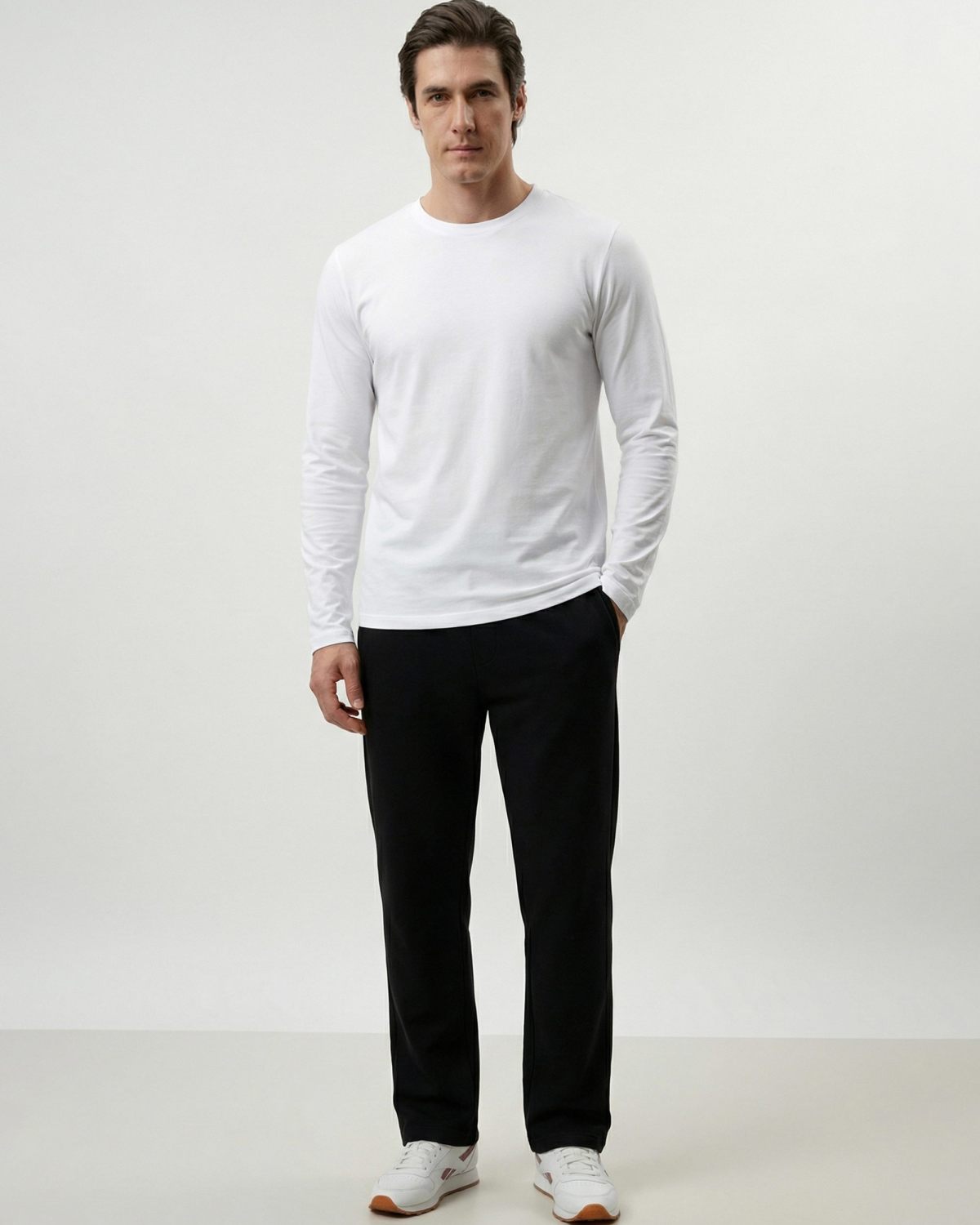 Брюки широкие Classic SOBOI, M5CL84-BLK, цвет черный