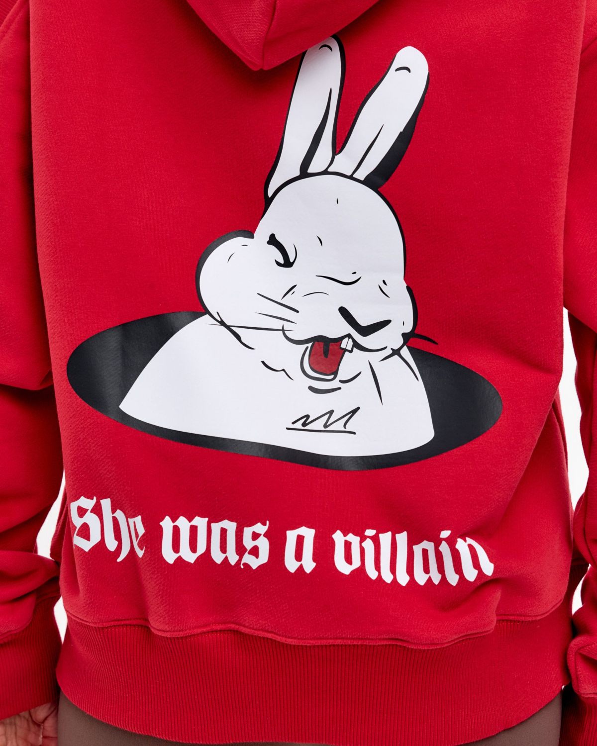 Худи с бантиком Villains Academy SOBOI, W3VA36-RED, цвет красный