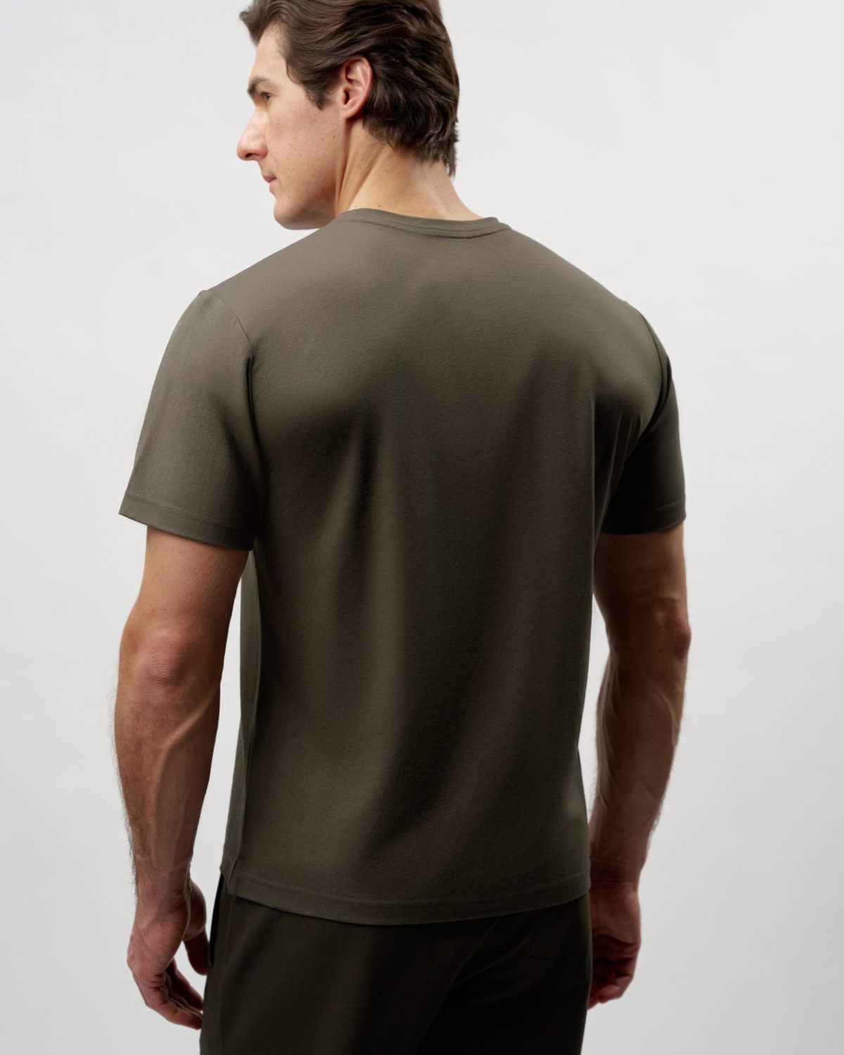 Футболка Classic Nikasport, 3M5CL42W-25OLV9, цвет темный хаки