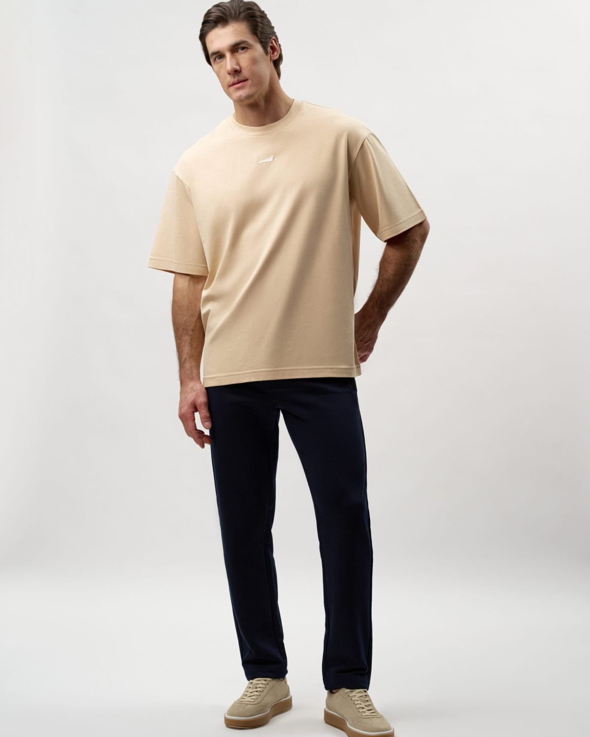 Футболка Oversize Classic Nikasport, M5CL47-CML, цвет кэмел