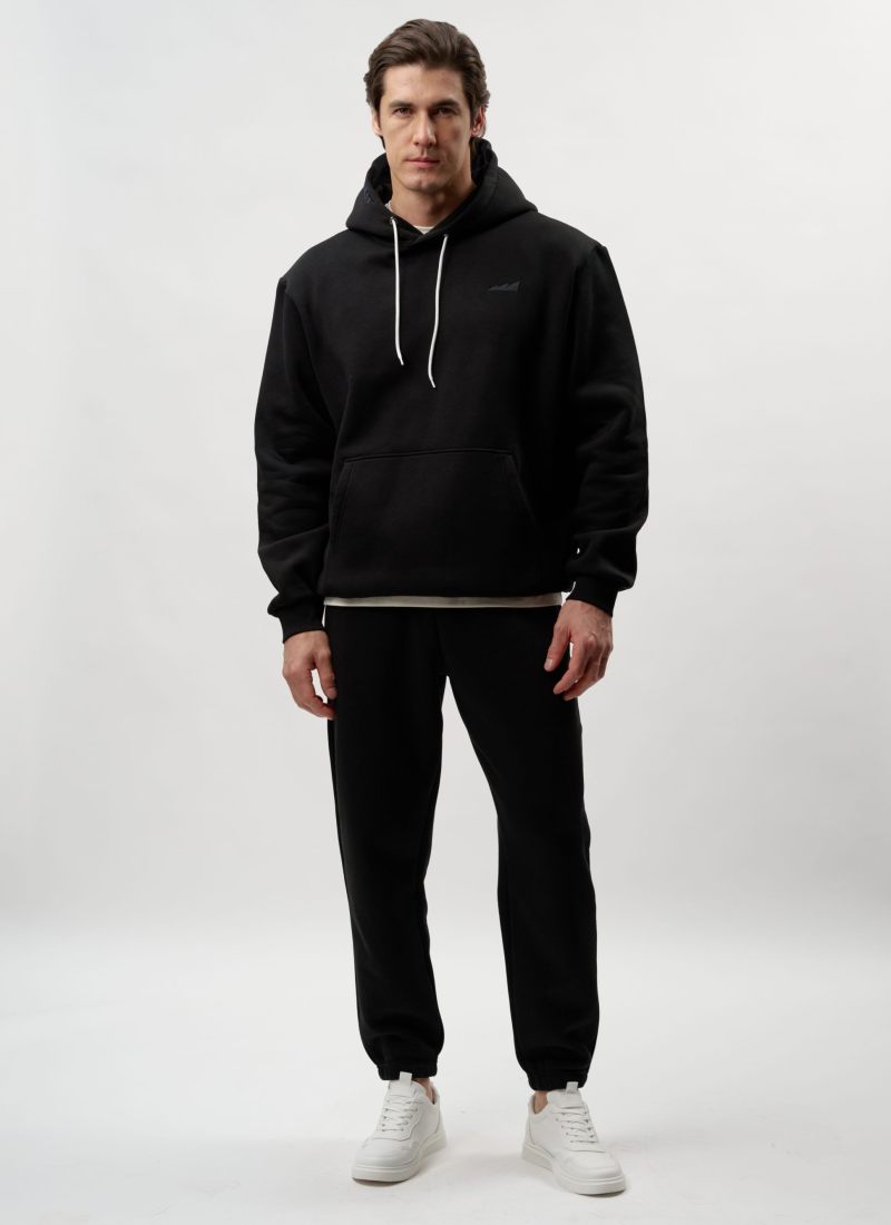 Утепленное худи Classic Nikasport, CL29-M11-BLK, цвет черный