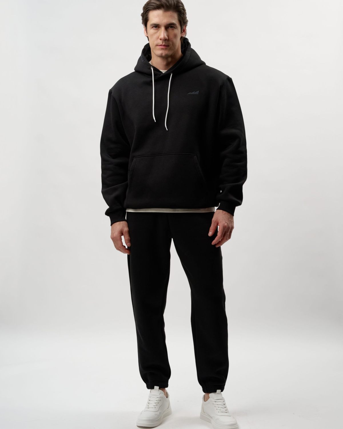 Утепленное худи Classic Nikasport, CL29-M11-BLK, цвет черный