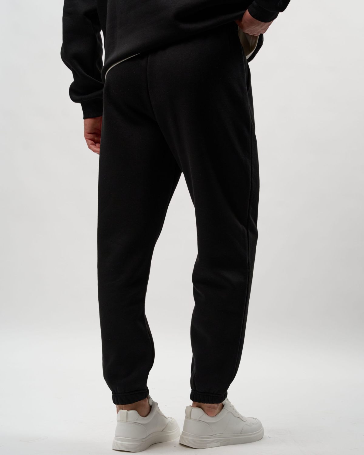 Утепленные брюки джоггеры Classic Nikasport, CL53-M12-BLK, цвет черный