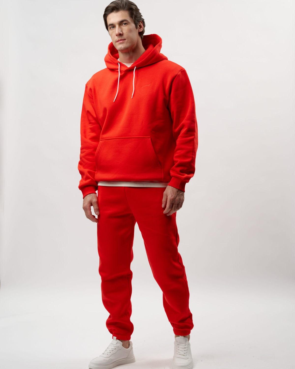 Утепленное худи Classic Nikasport, CL29-M11-RED, цвет красный