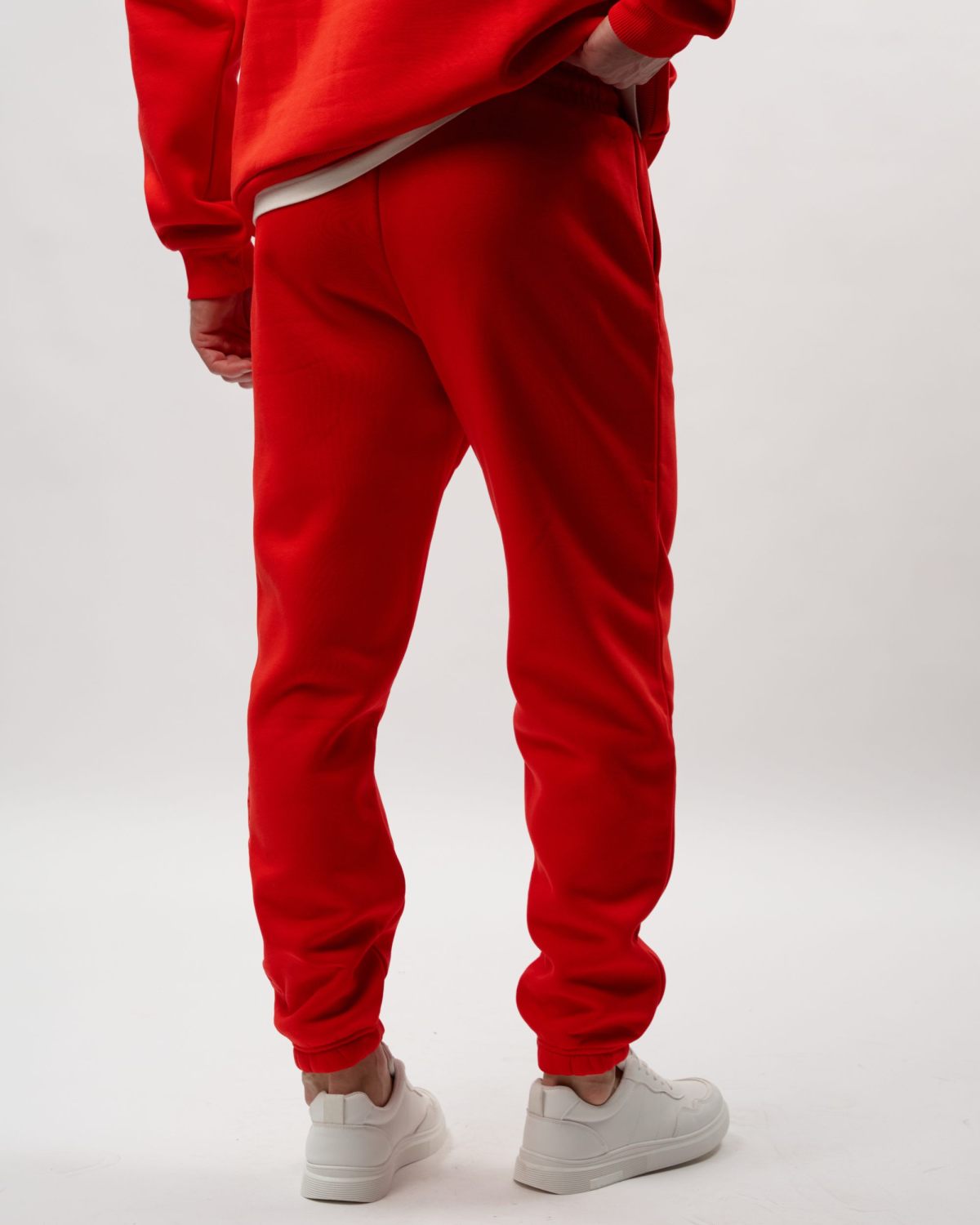 Утепленные брюки джоггеры Classic Nikasport, CL54-M11-RED, цвет красный