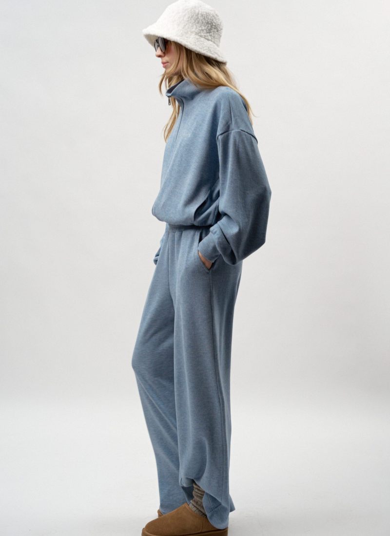 Брюки широкие Softwear SOBOI, SBW4SW84W-25LGT/BLU67, цвет голубой