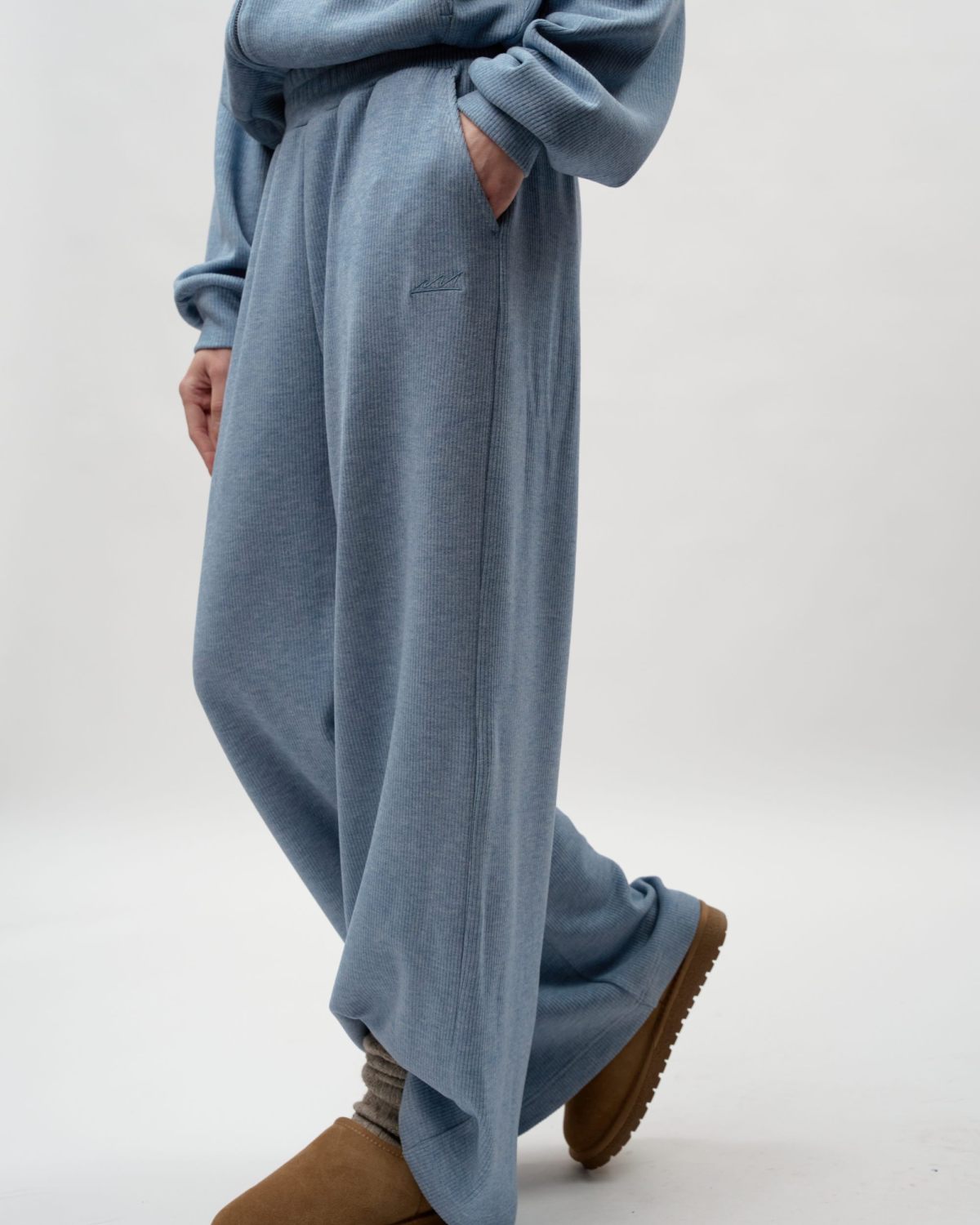 Брюки широкие Softwear SOBOI, SBW4SW84W-25LGT/BLU67, цвет голубой