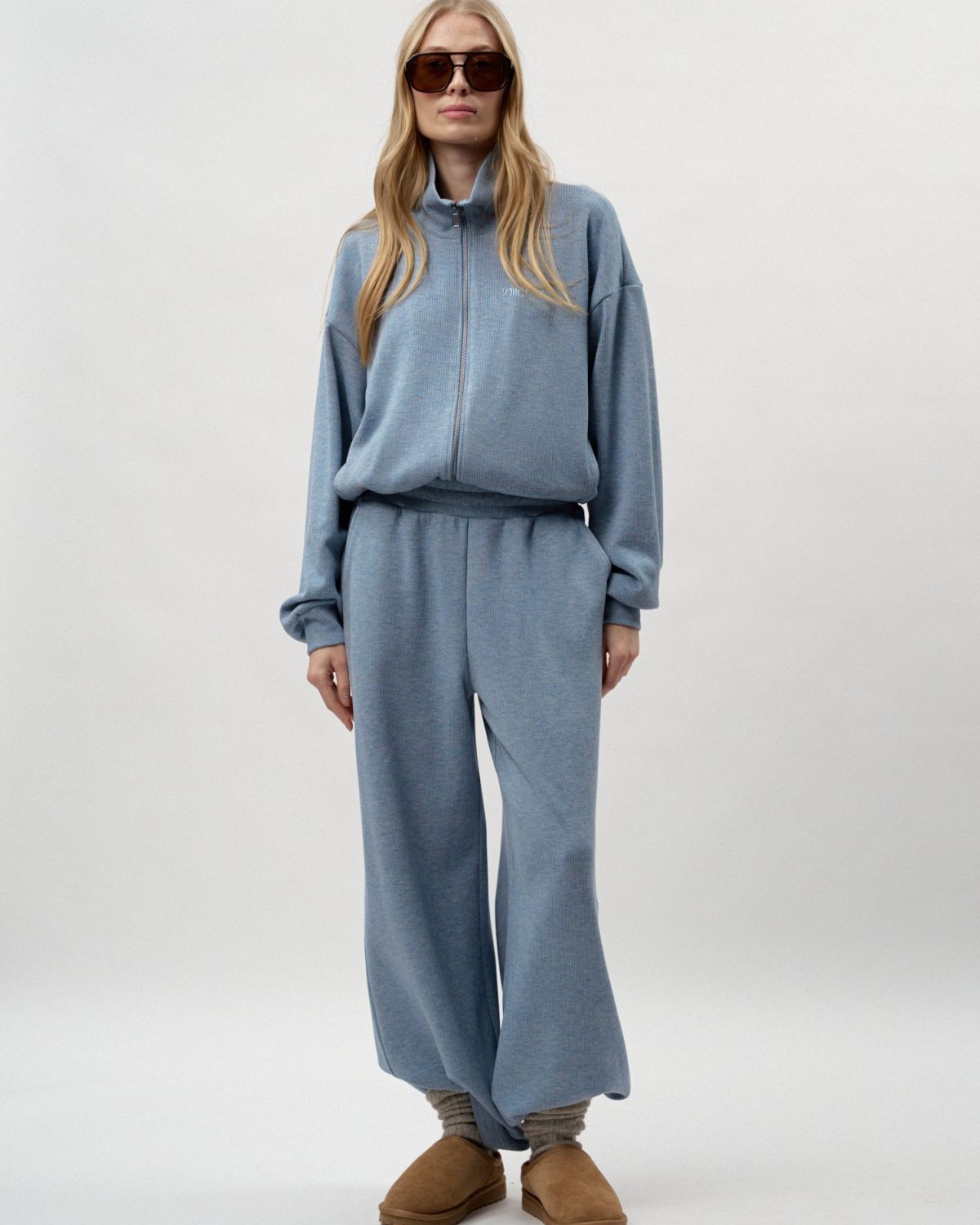 Брюки широкие Softwear SOBOI, SBW4SW84W-25LGT/BLU67, цвет голубой