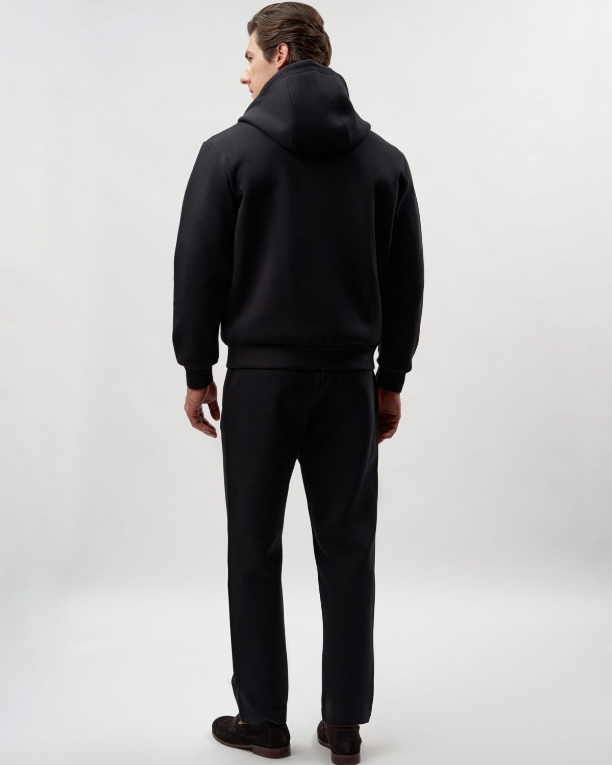 Худи на молнии Pure SOBOI, M5CLP34-BLK, цвет черный