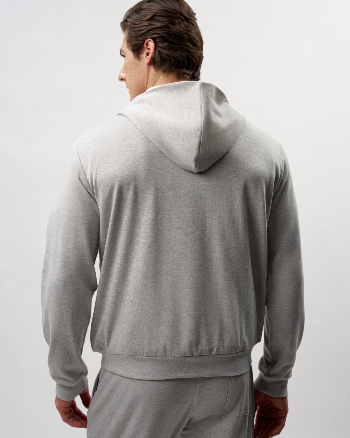 Худи на молнии Softwear Nikasport, M5HOM34-GRY/MLG, цвет серый меланж