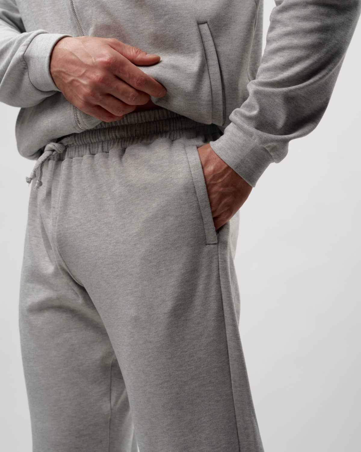 Брюки прямые Softwear Nikasport, M5HOM81-GRY/MLG, цвет серый меланж