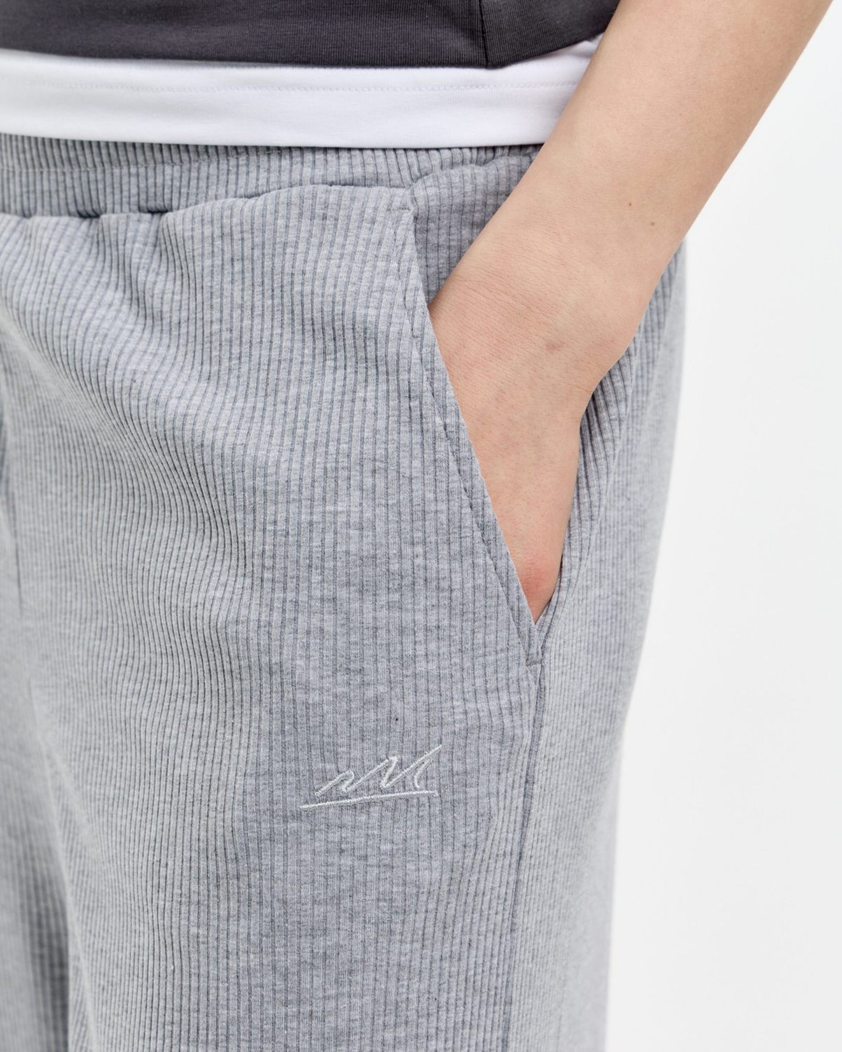 Брюки широкие Softwear SOBOI, W4SFW84-GRY/MLG, цвет серый меланж