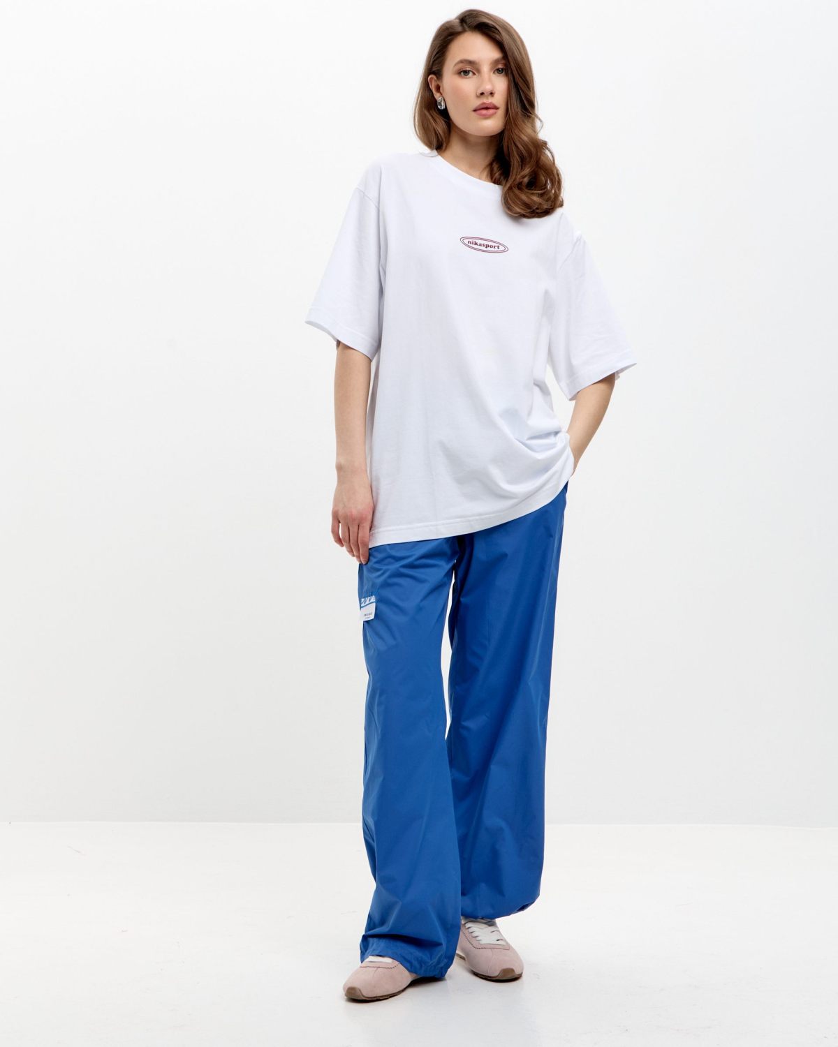 Футболка Oversize X-ray SOBOI, U2XR43-WHT, цвет белый