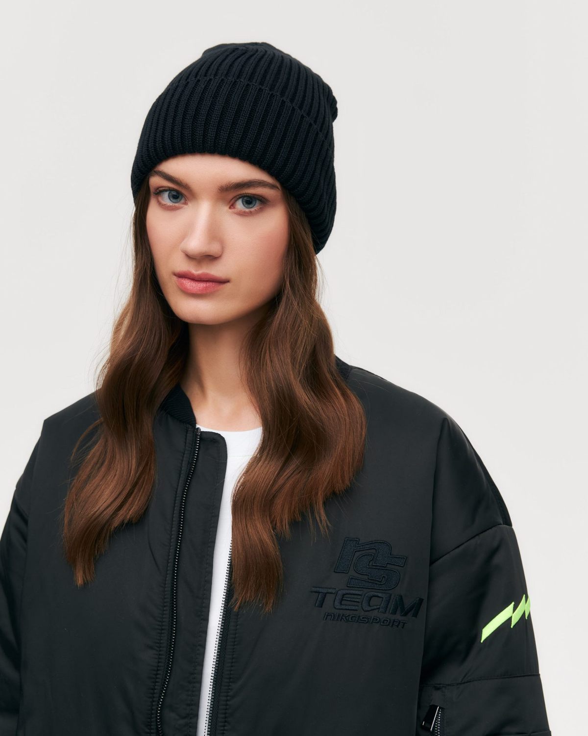 Шапка стандартная Nikasport, M5CL132-BLK, цвет черный