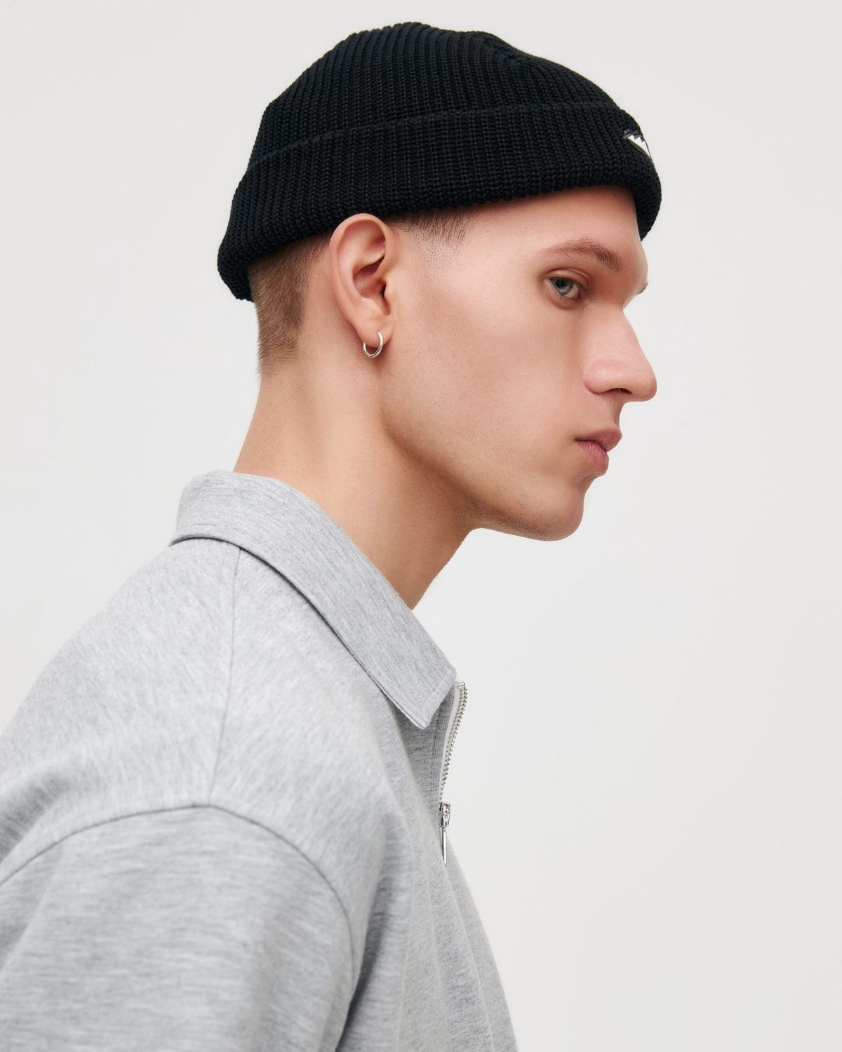 Укороченная шапка Beane Nikasport, U5CL131-BLK, цвет черный