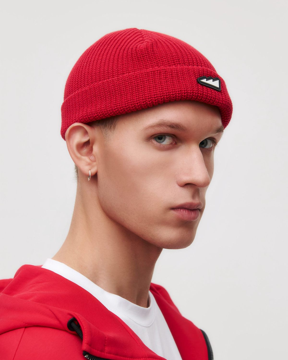 Укороченная шапка Beane Nikasport, U5CL131-RED, цвет красный