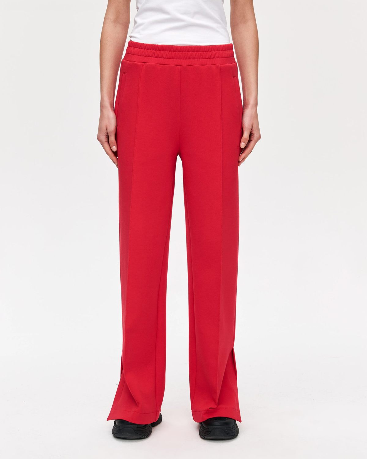 Брюки широкие со стрелками Pure Nikasport, W5CLP84-RED, цвет красный