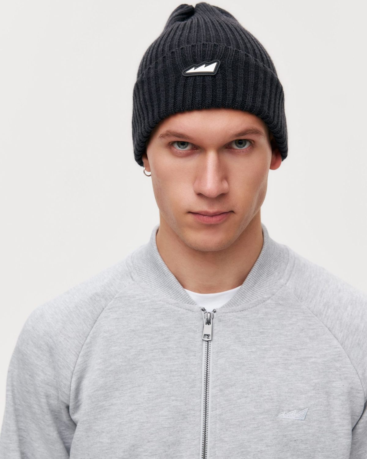 Шапка стандартная Nikasport, W5CL132-GPH, цвет графит