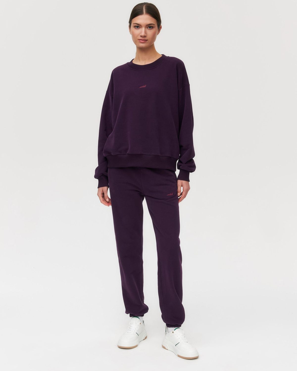 Свитшот Classic Nikasport, W5CL33-PLM, цвет сливовый