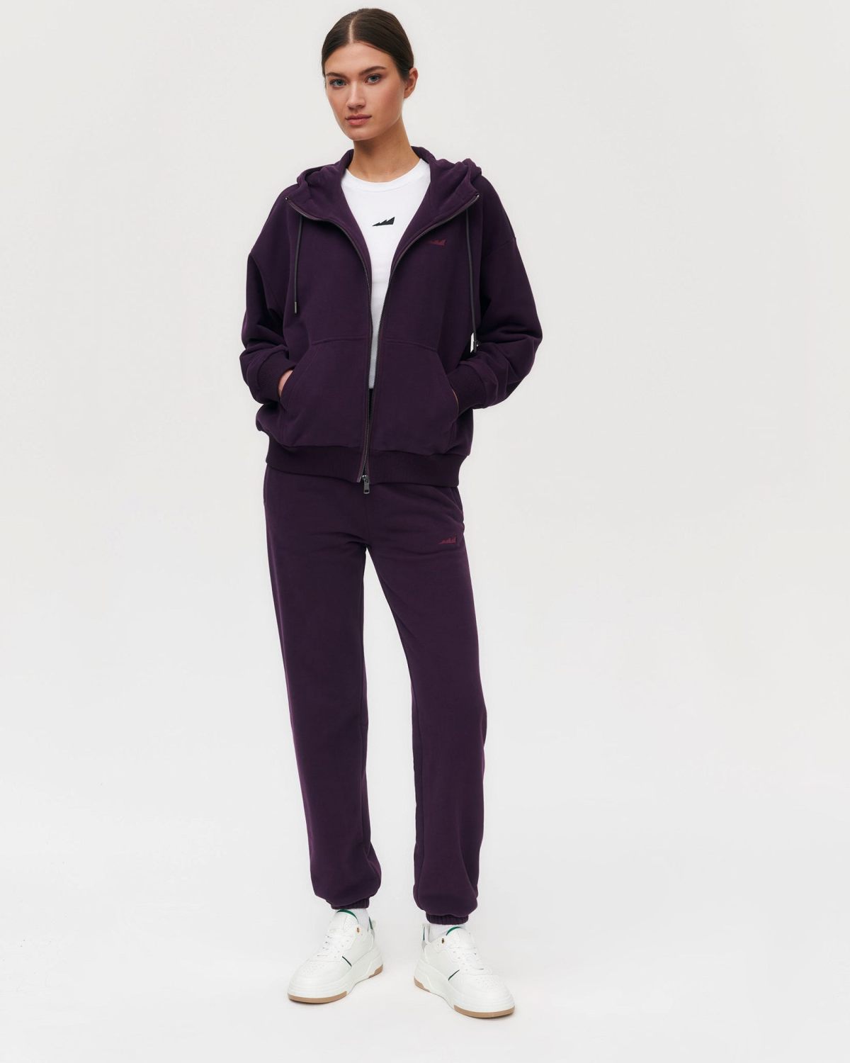 Брюки джоггеры Classic Nikasport, W5CL83-PLU, цвет сливовый