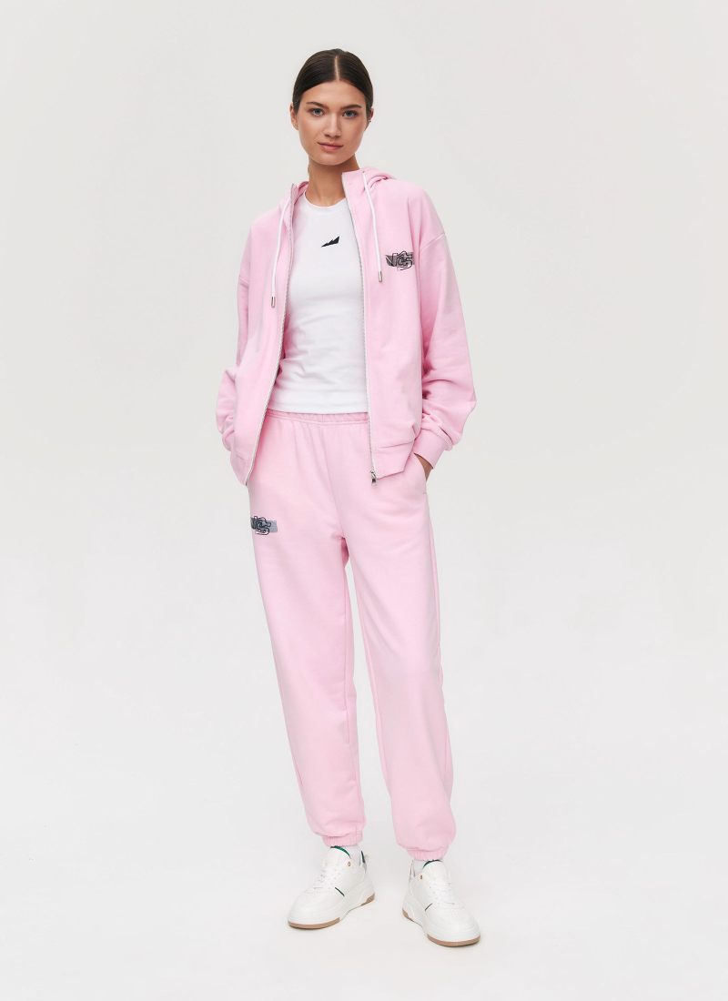 Худи на молнии Oops Nikasport, W4OPS34-LPNK, цвет розовый