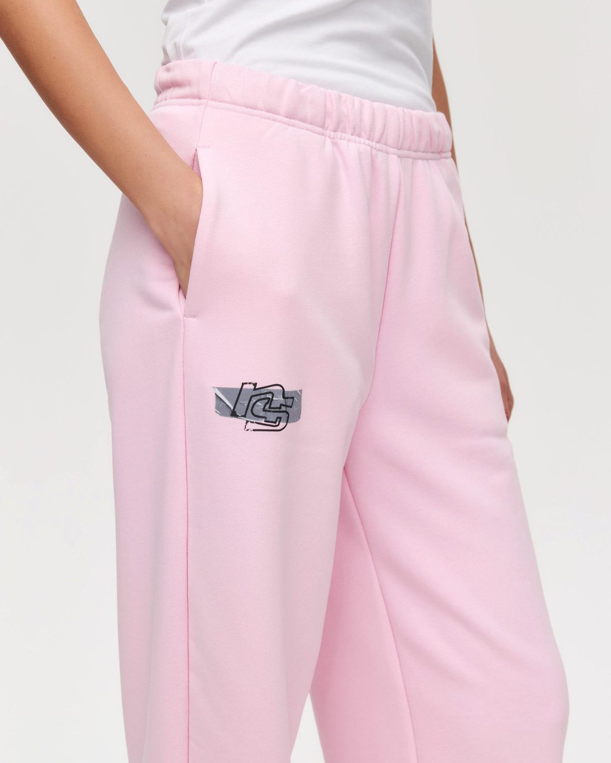 Брюки джоггеры широкие Oops Nikasport, W4OPS83-LPNK, цвет розовый