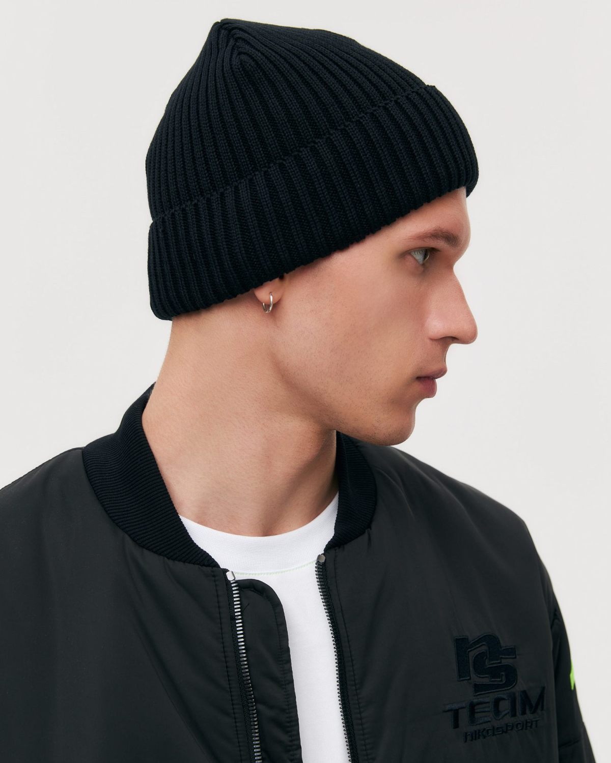Шапка стандартная SOBOI, M5CL132-BLK, цвет черный