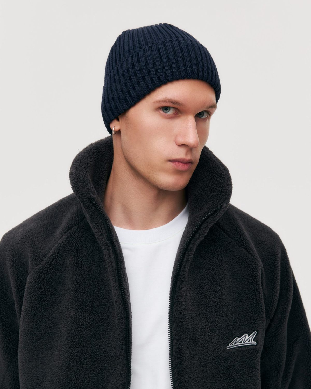 Шапка стандартная Nikasport, M5CL132-DRK/BLU, цвет темно-синий