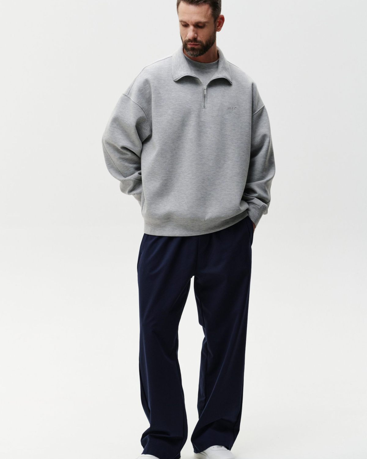 Широкие брюки Pure Nikasport, 2M3PR84W-15DRK/BLU86, цвет темно-синий