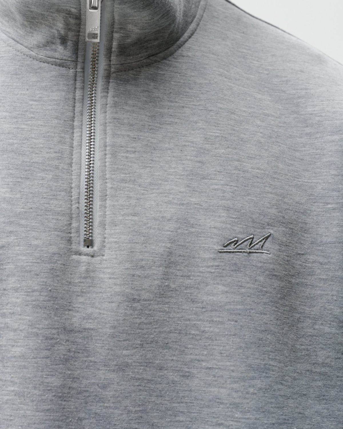 Джемпер с воротником стойкой на молнии Pure Nikasport, 3M3PR32E1-13GRY/MLG21, цвет серый