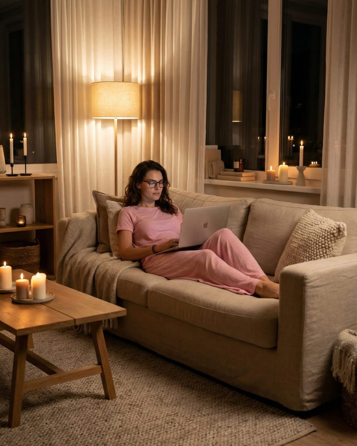 Брюки широкие Home SOBOI, SBW9HM84W-25PNK95, цвет розовый